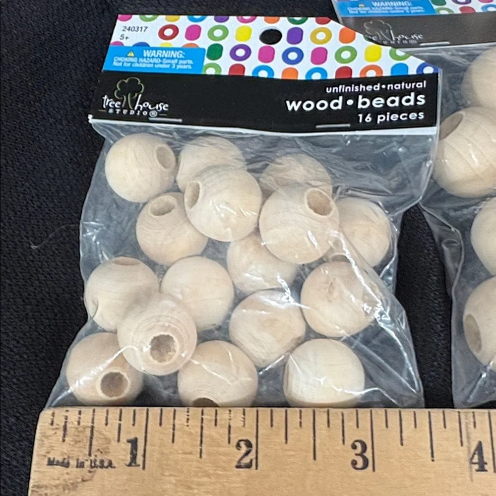 Wooden Beads for Crafting and macrame